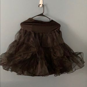 Black petticoat